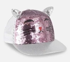 Caticorn Sequin Trucker Hat
