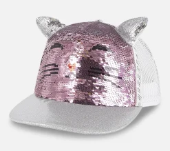 Caticorn Sequin Trucker Hat