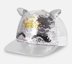 Caticorn Sequin Trucker Hat