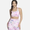 GO WALK Seascape Floral Zip Front Bra